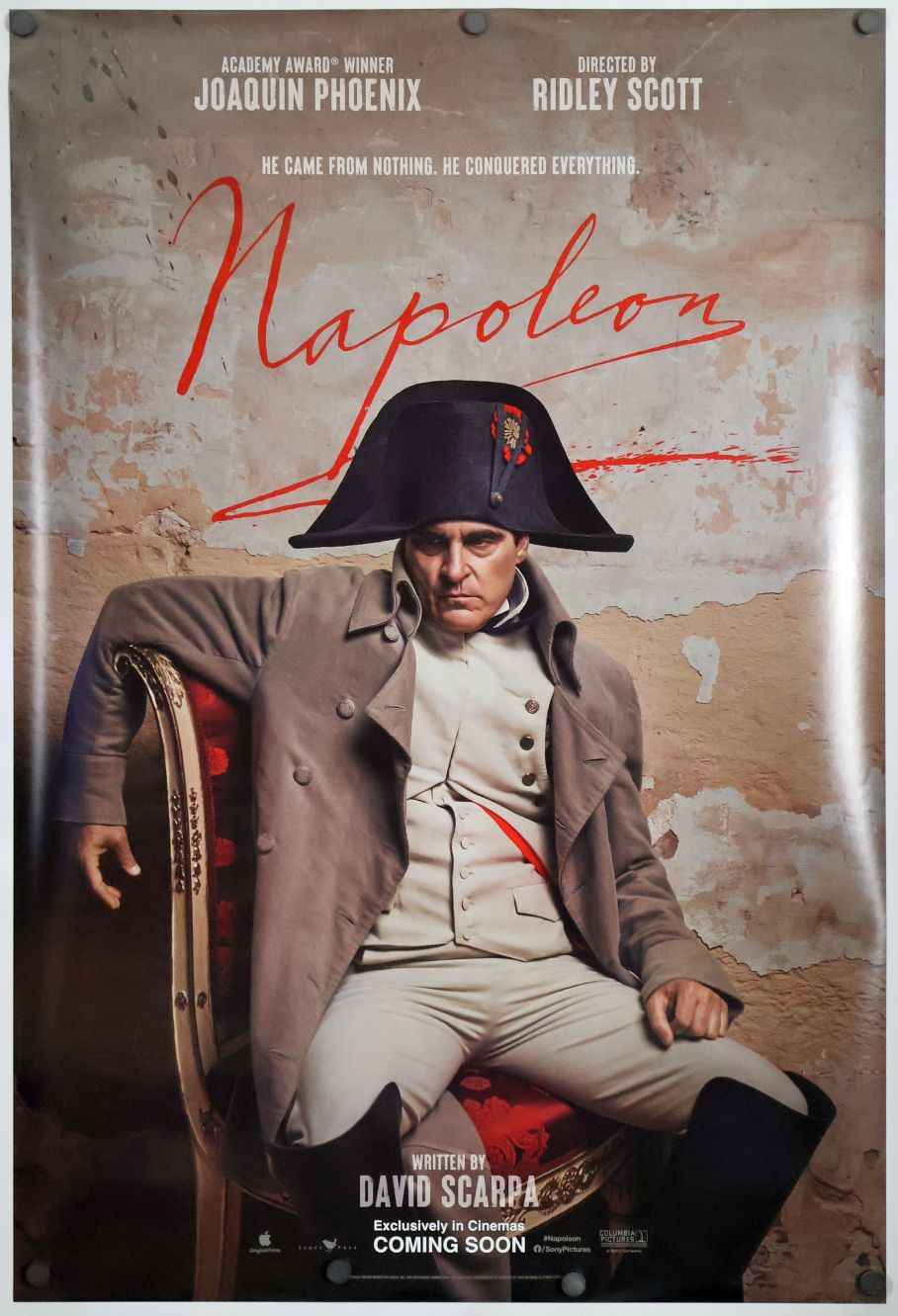 Napoleon (2023) original theatrical movie poster - International Advance B