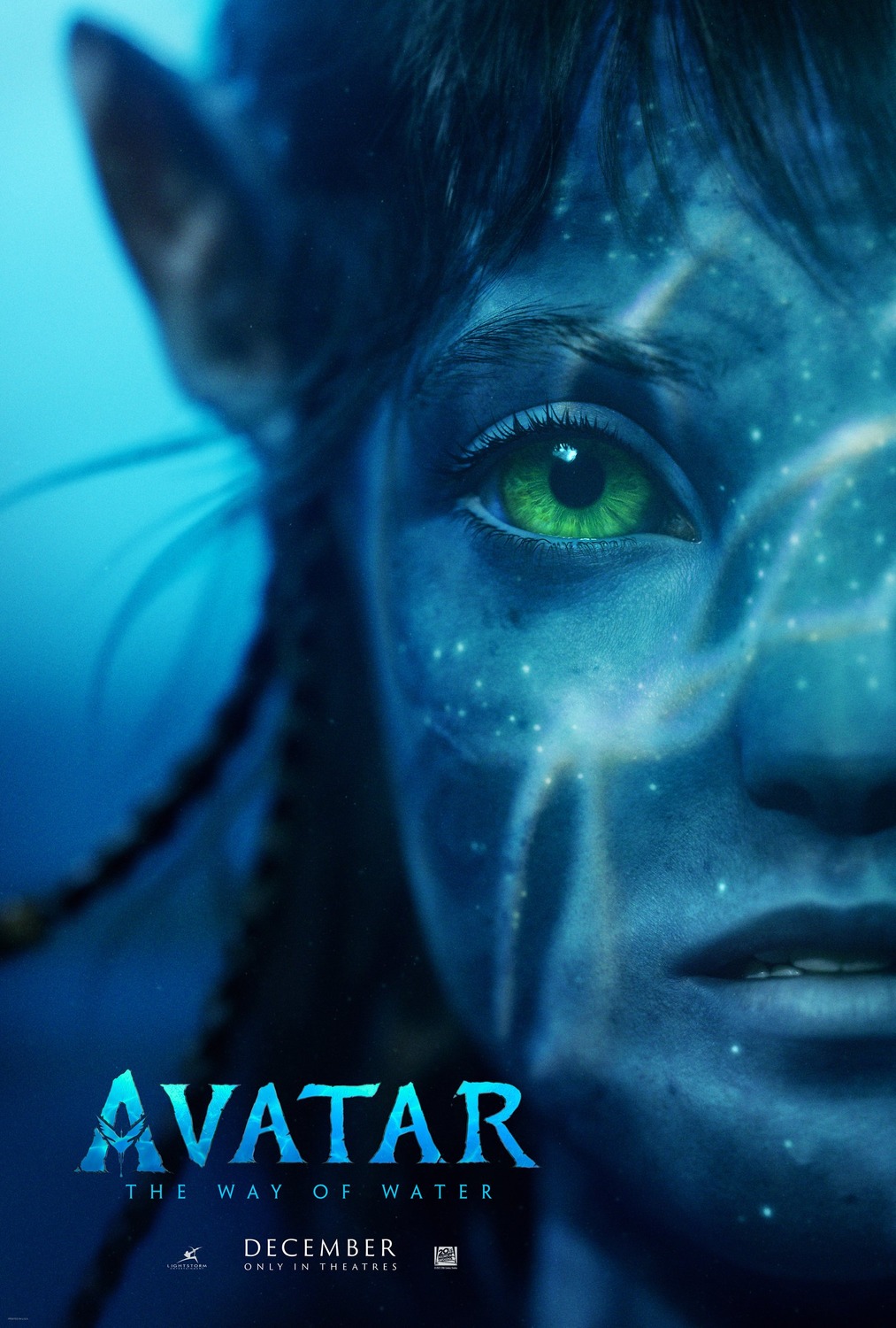 Avatar 2 (2022) original theatrical movie poster - Advance