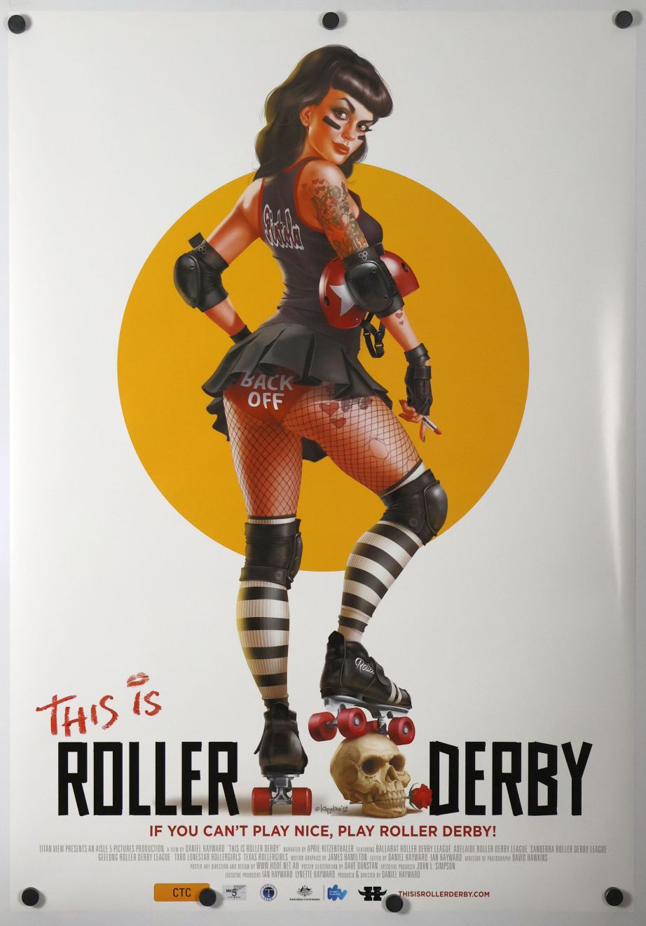 This Is Roller Derby (2011) original theatrical movie poster - Final