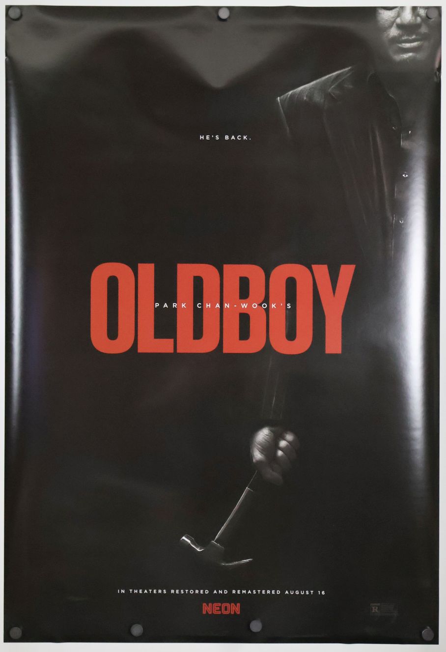 Oldboy (2023) original theatrical movie poster - Rerelease Advance