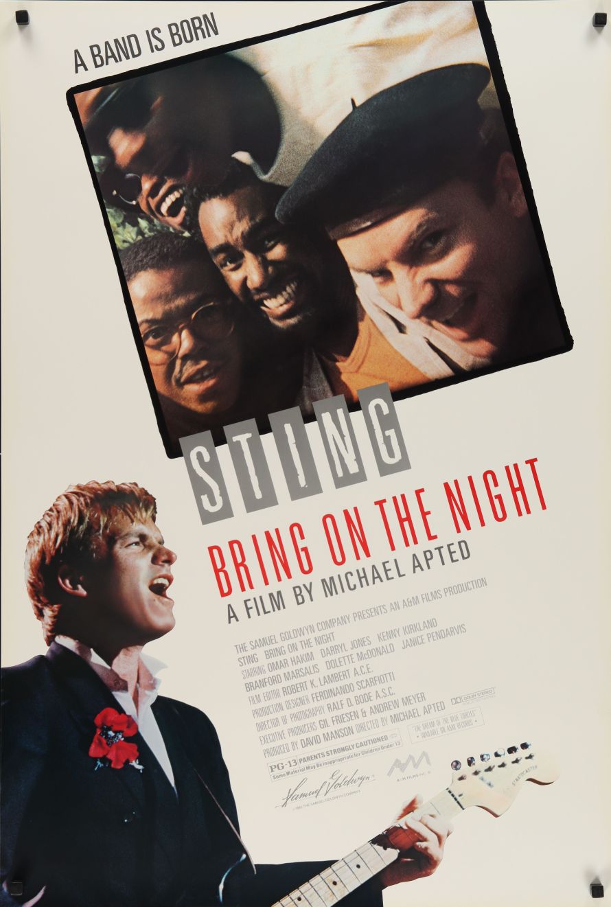 Bring on the Night (1985) original theatrical movie poster - Final