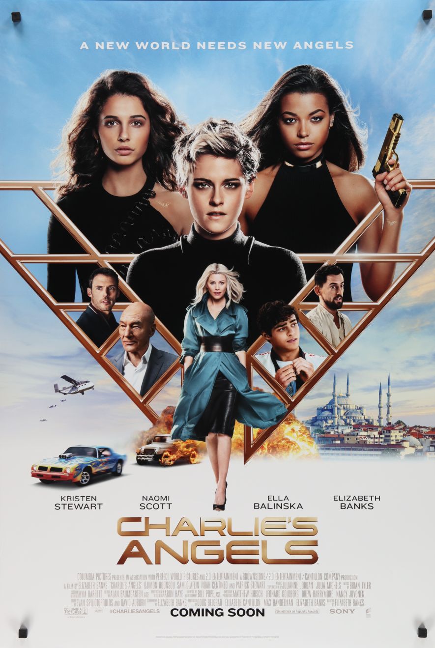Charlie's Angels (2019) original theatrical movie poster - International Final