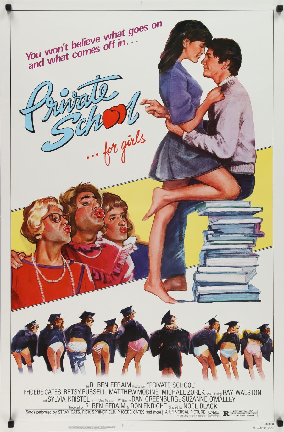 Private School (1983) original theatrical movie poster - Final
