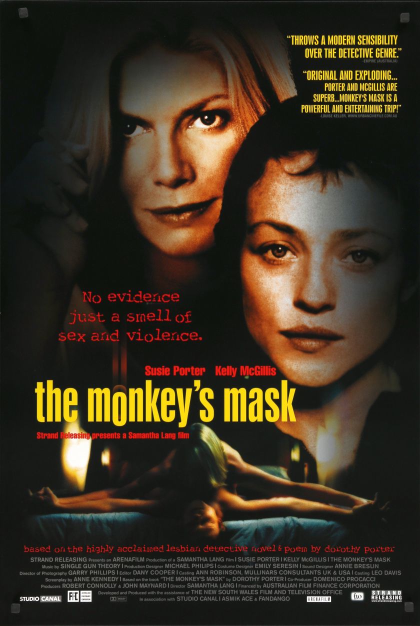 The Monkey's Mask (2000) original theatrical movie poster - Final