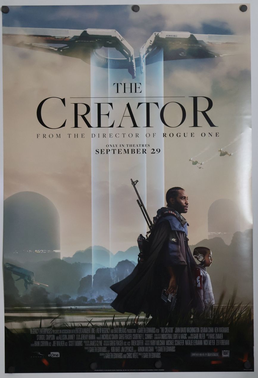 The Creator (2023) original theatrical movie poster - Final