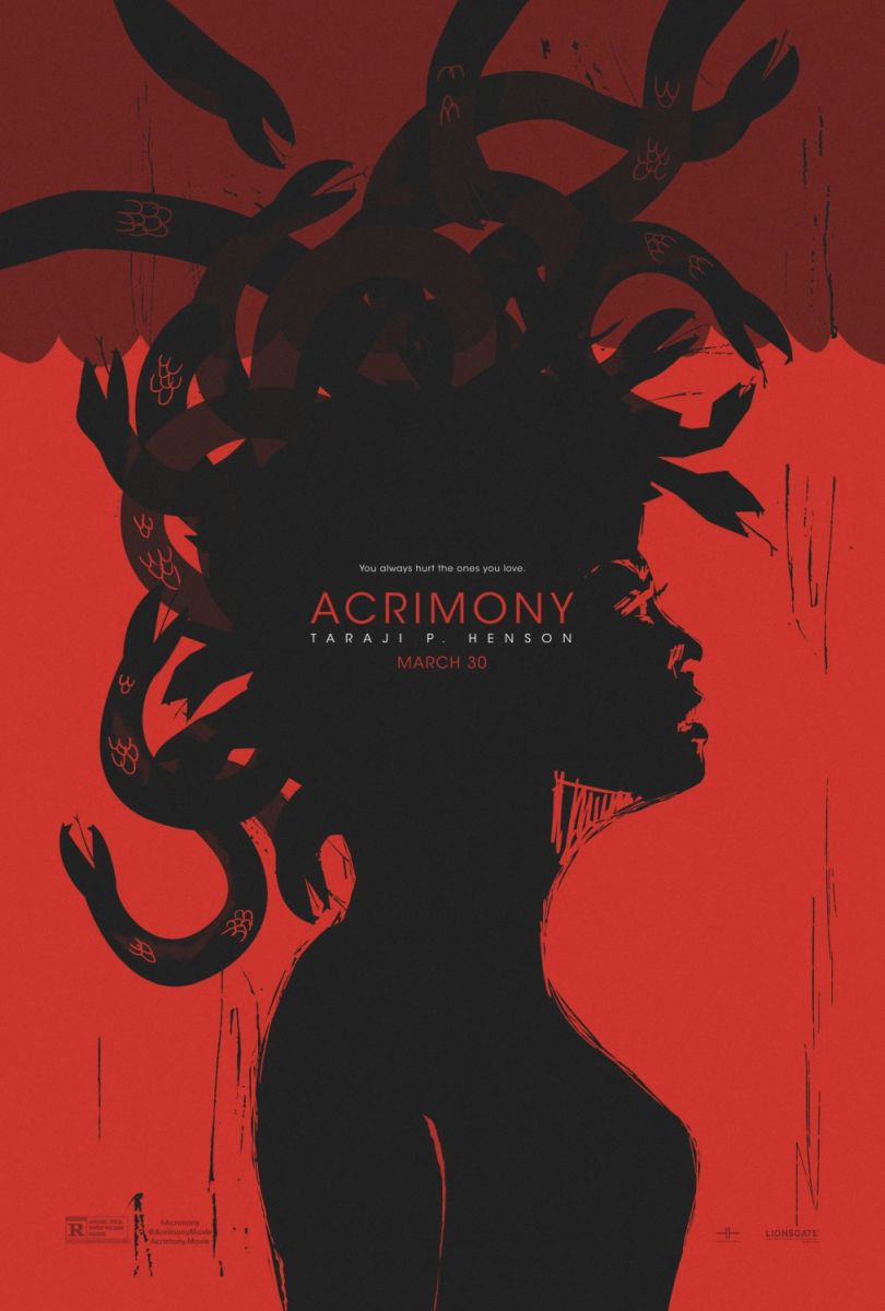 Acrimony (2018) original theatrical movie poster - Advance