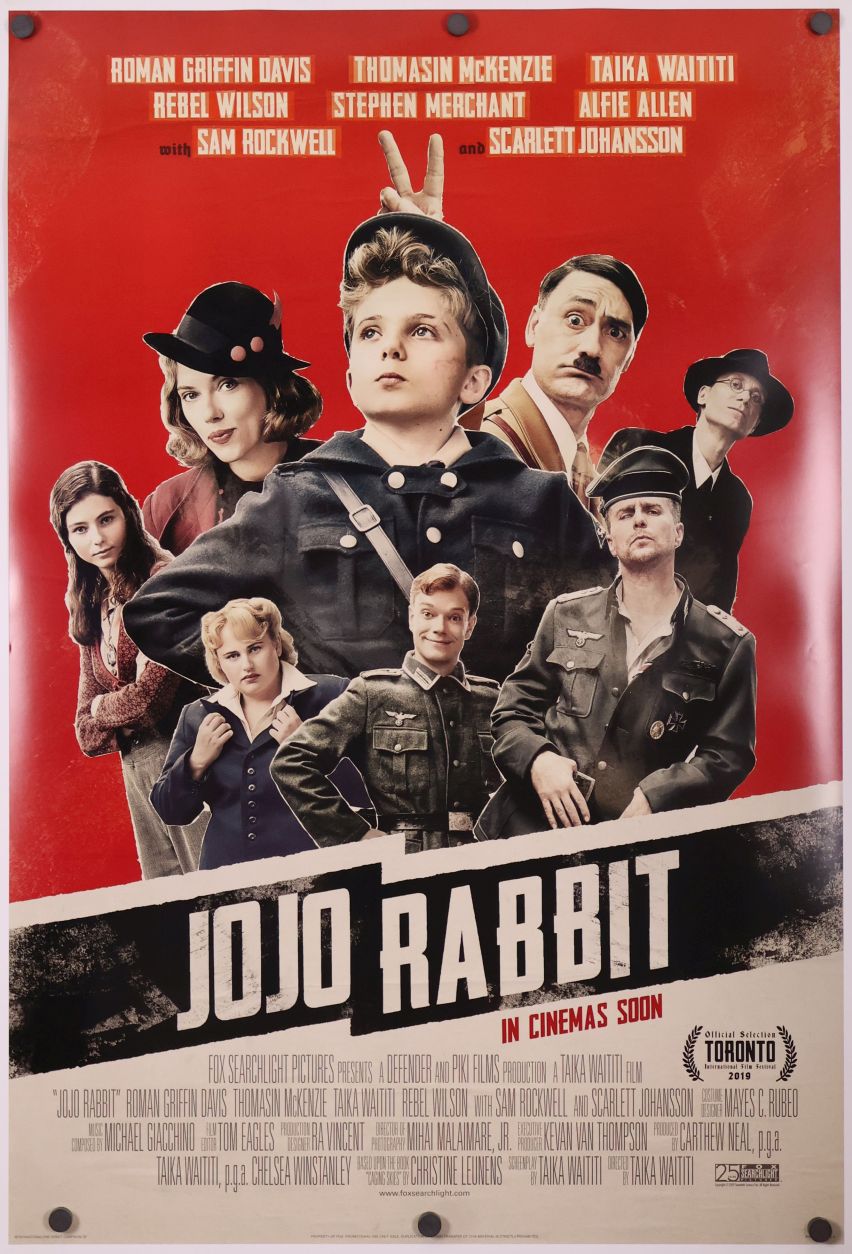 Jojo Rabbit (2019) original theatrical movie poster - International Final
