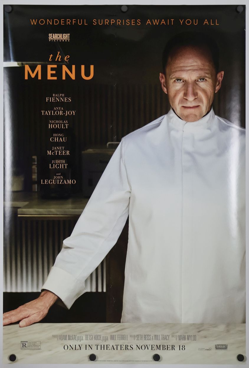 The Menu (2022) original theatrical movie poster - Advance Style B
