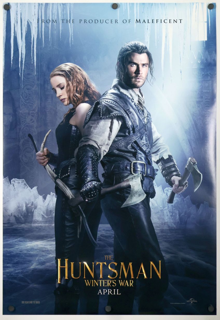 The Huntsman: Winter's War (2016) original theatrical movie poster - Advance Style B