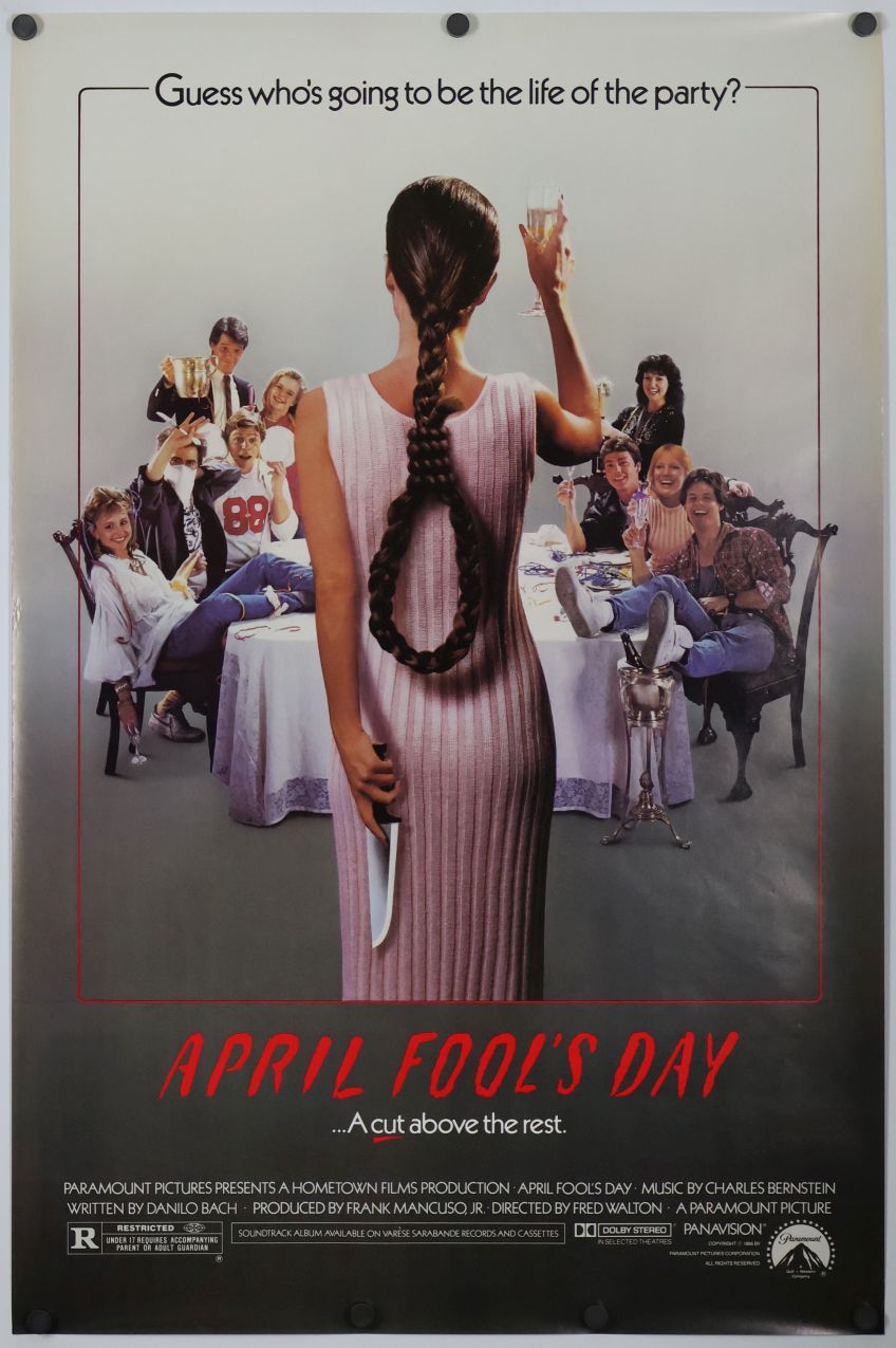 April Fool's Day (1986) original theatrical movie poster - Final