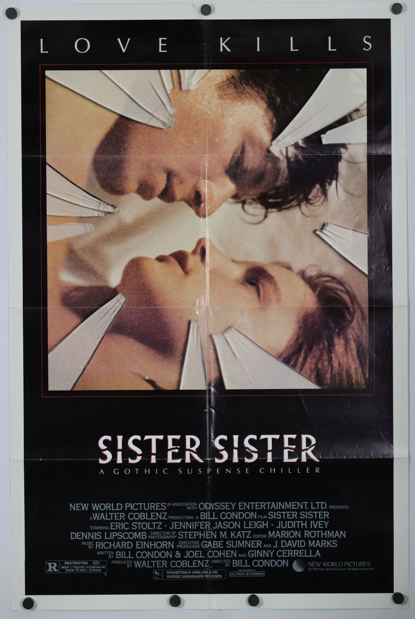 Sister, Sister (1988) original theatrical movie poster - Final
