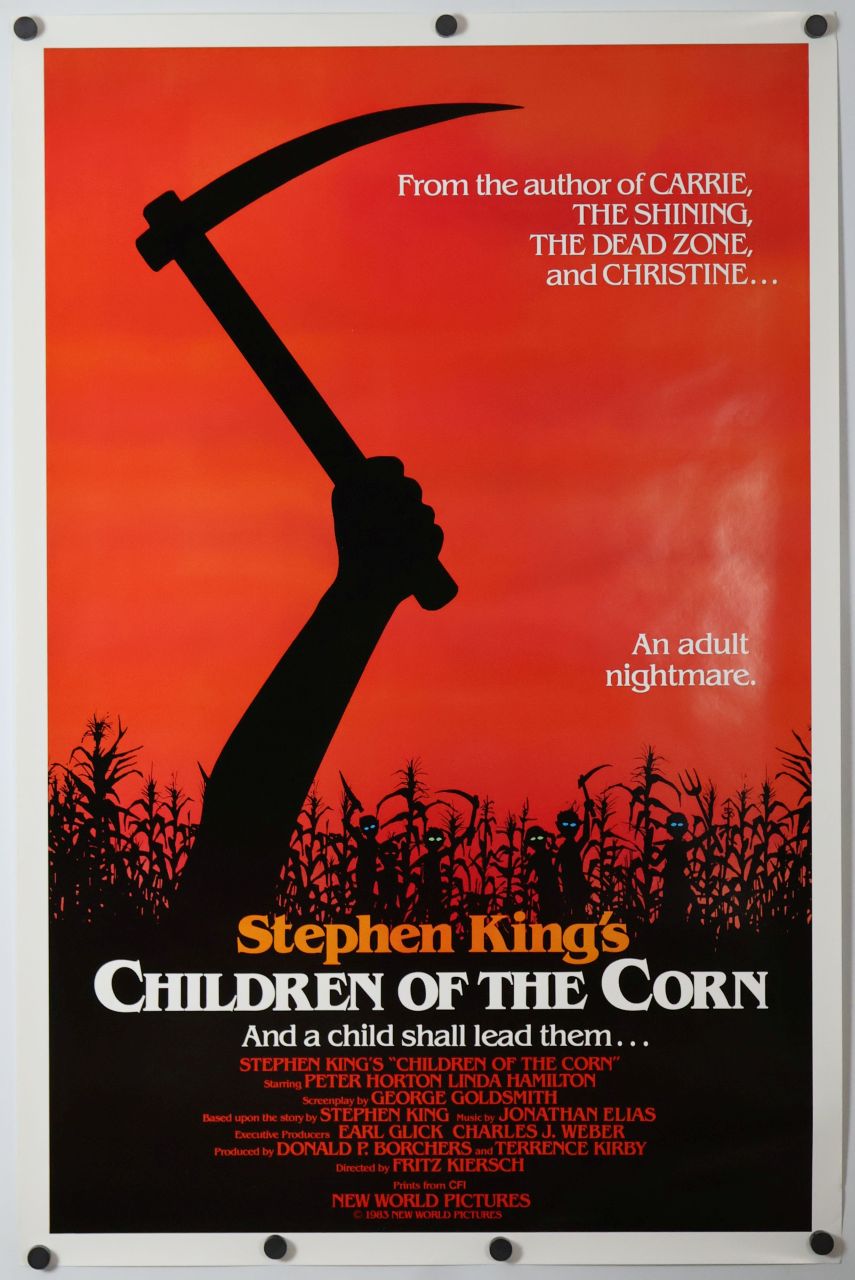 Children of the Corn (1984) original theatrical movie poster - Final