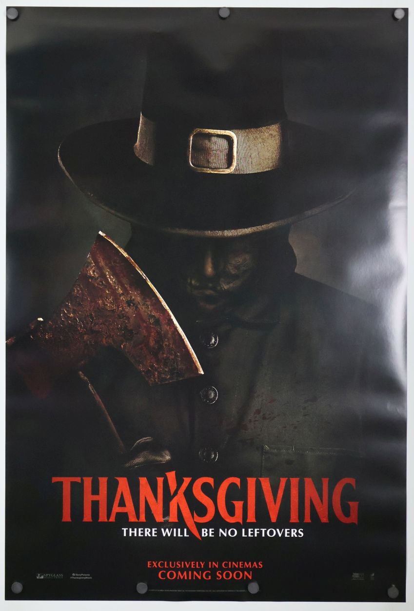 Thanksgiving (2023) original theatrical movie poster - International Advance