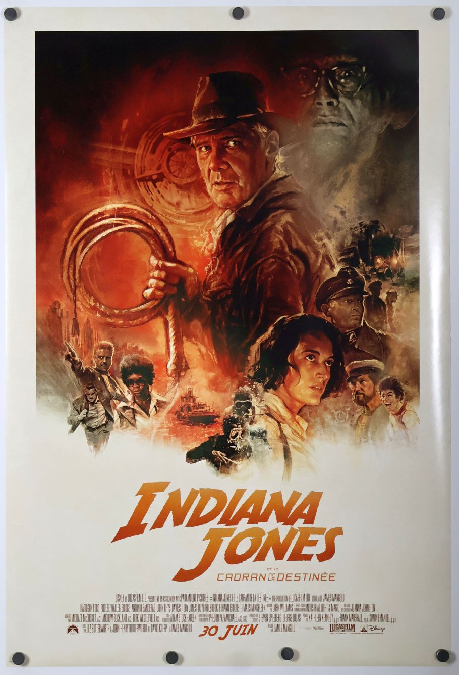 Untitled Indiana Jones Project (2023) original theatrical movie poster - Final