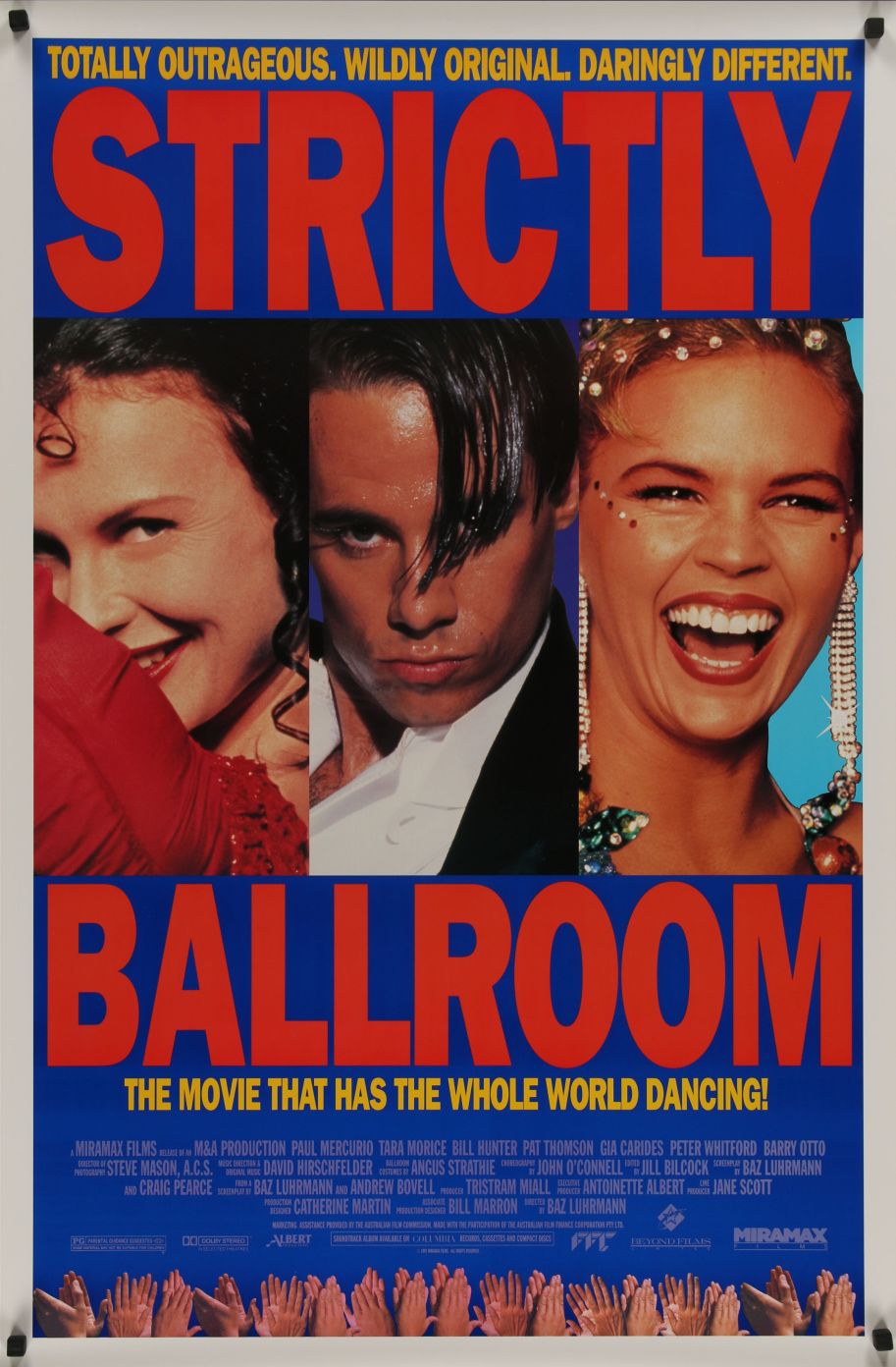 Strictly Ballroom (1992) original theatrical movie poster - Final