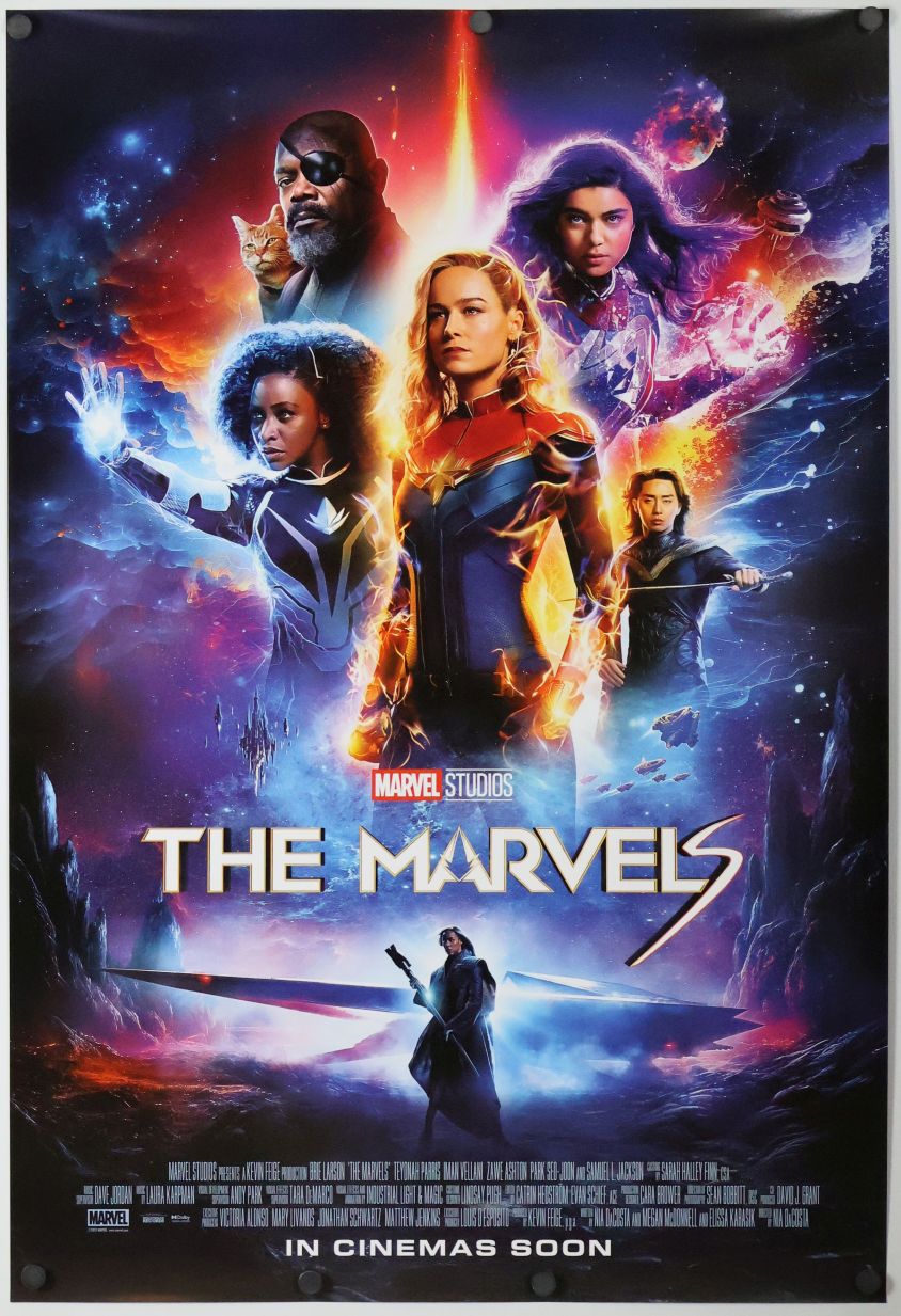 Captain Marvel II (2023) original theatrical movie poster - International Style C