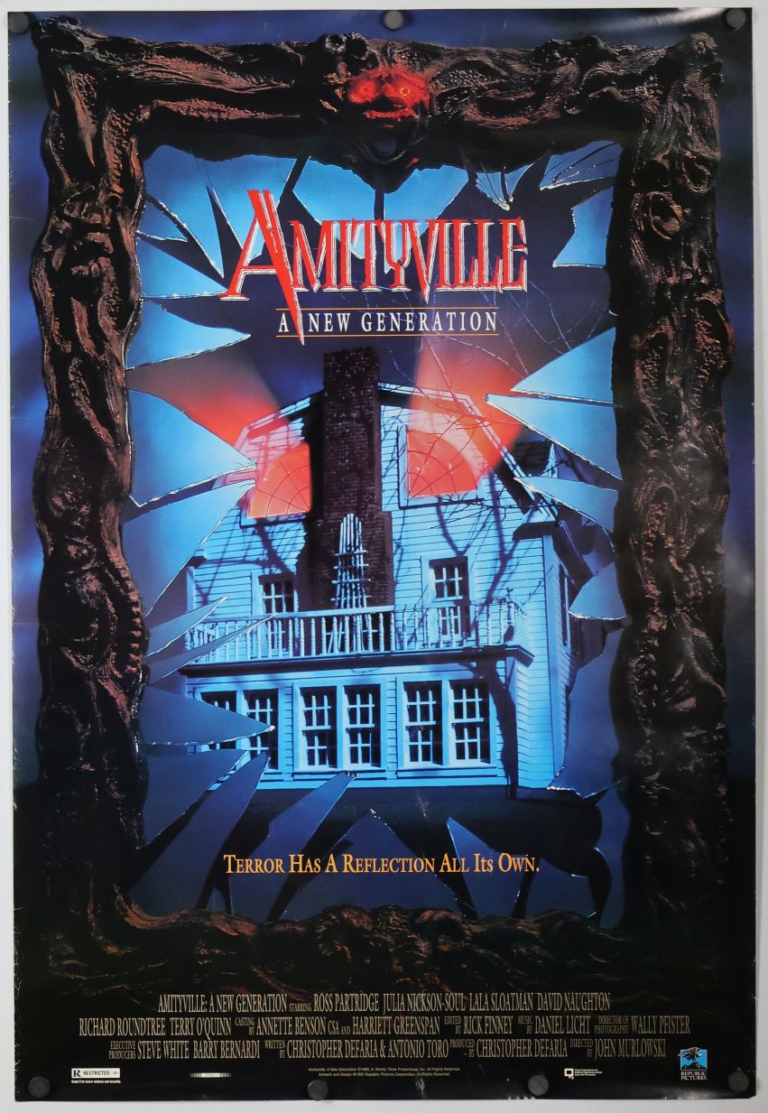 Amityville: A New Generation (1993) original theatrical movie poster - Final