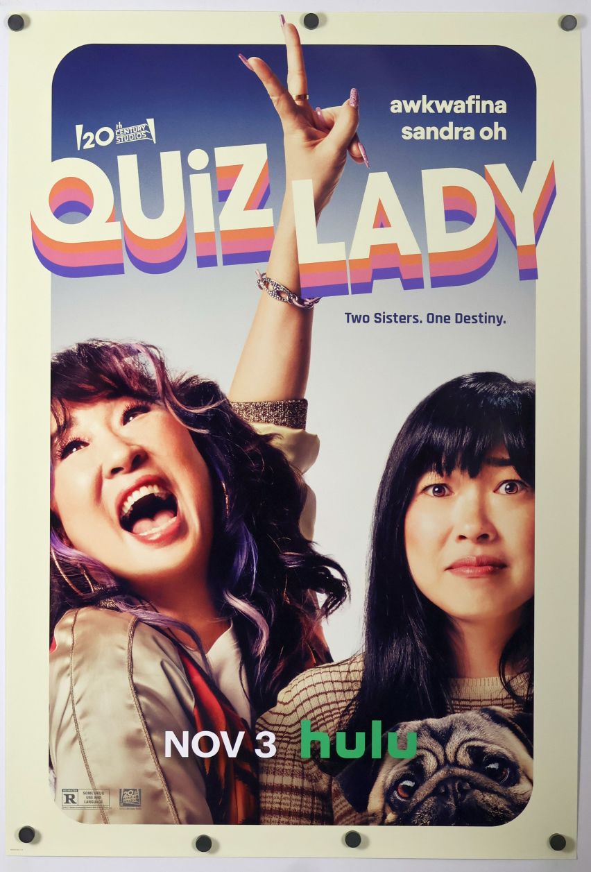 Quiz Lady (2023) original theatrical movie poster - Final