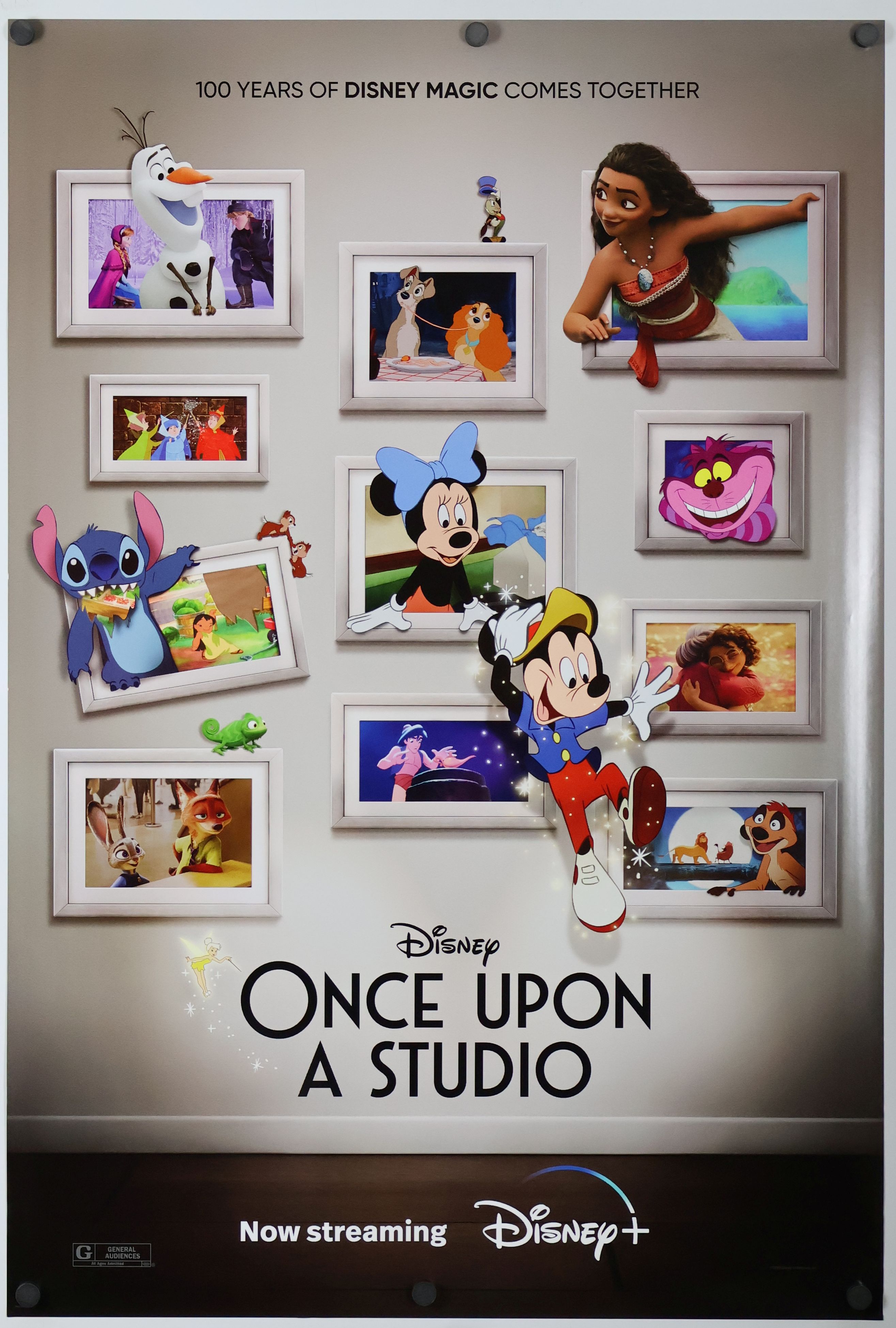 Once Upon a Studio (2023) original theatrical movie poster - Disney Plus