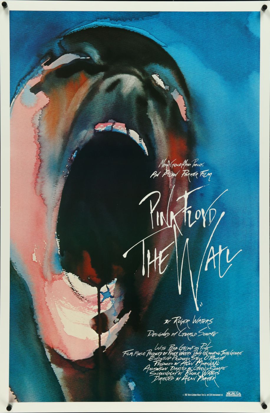 Pink Floyd: The Wall (1982) original theatrical movie poster - Final
