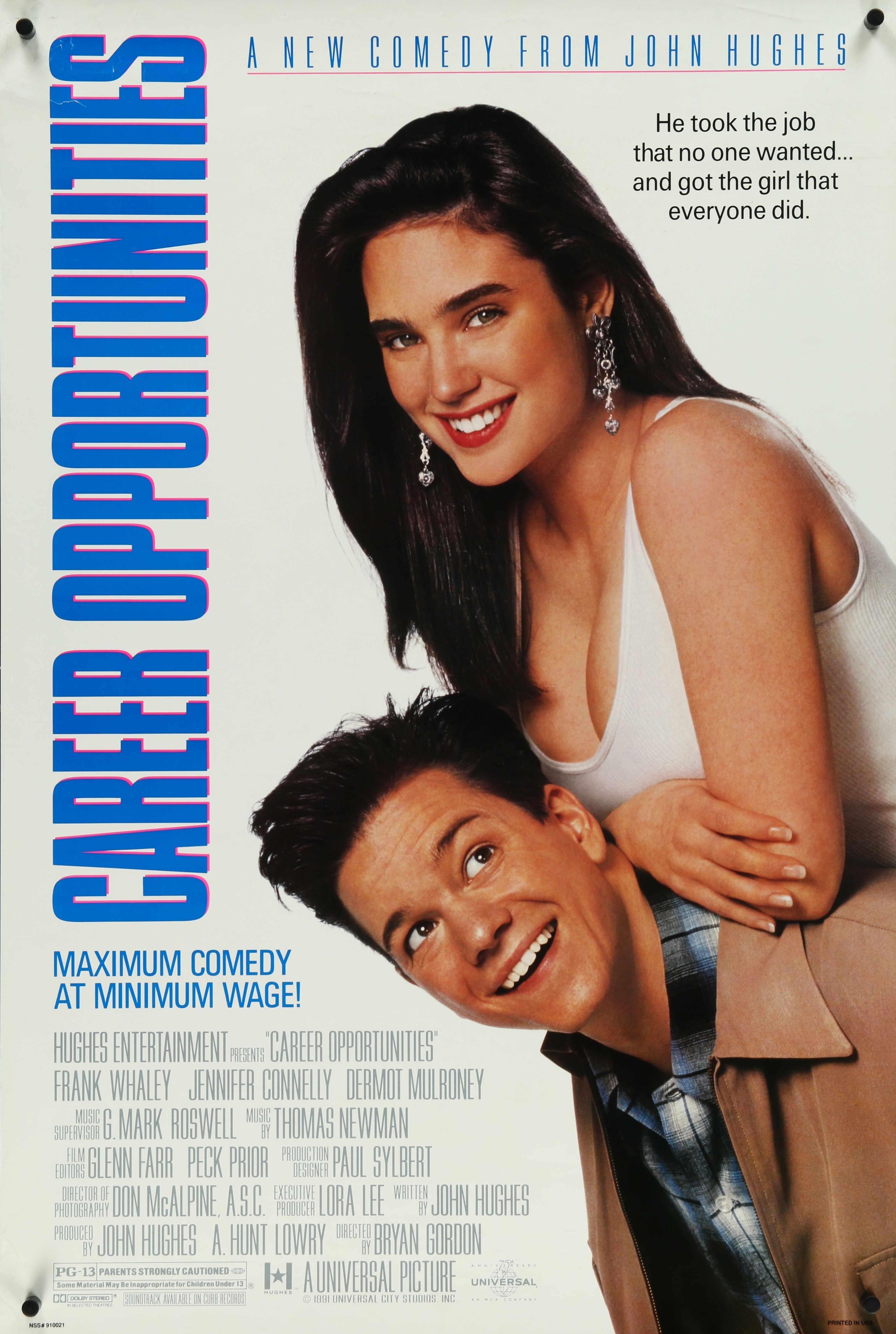 Career Opportunities (1991) original theatrical movie poster - Final