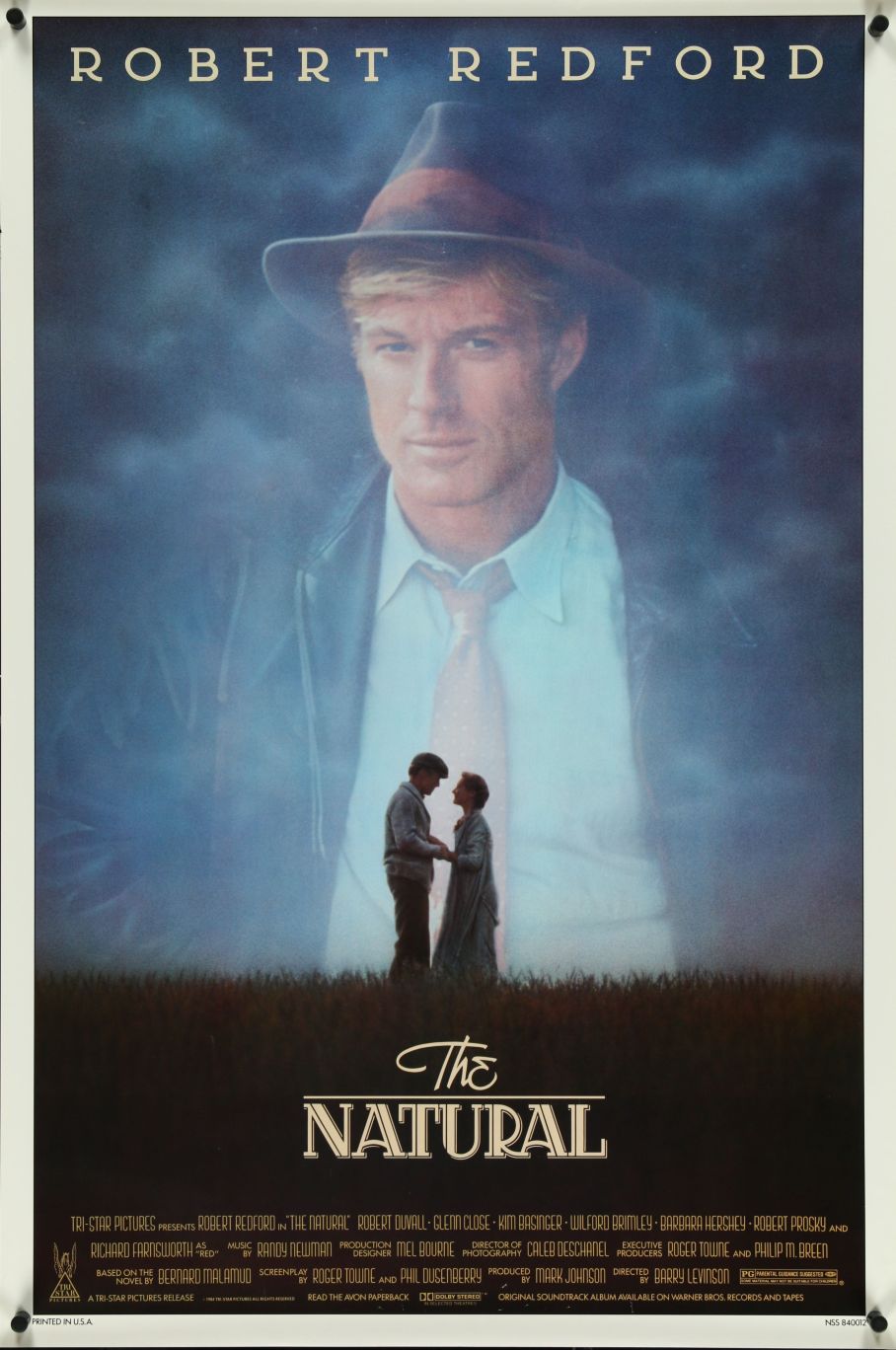 The Natural (1984) original theatrical movie poster - Style B