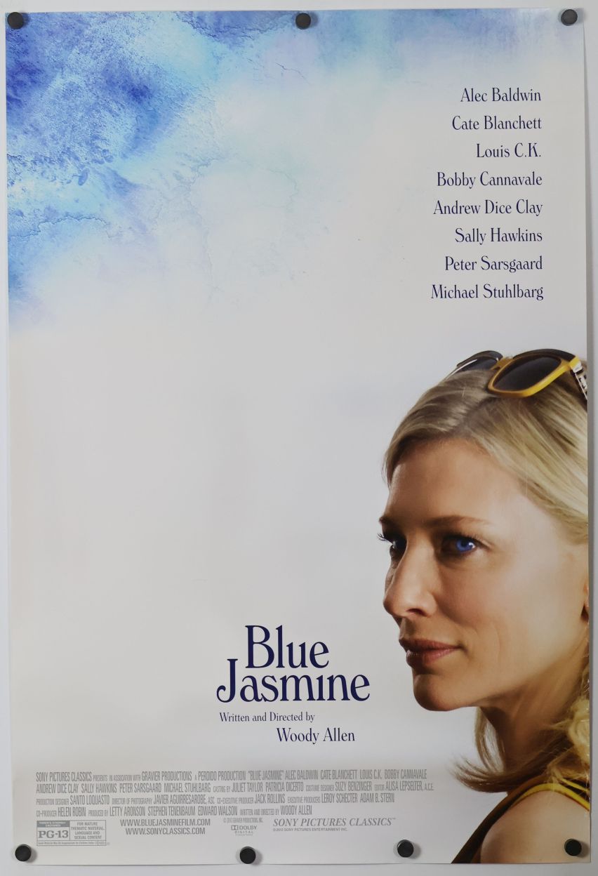 Blue Jasmine (2013) original theatrical movie poster - Final