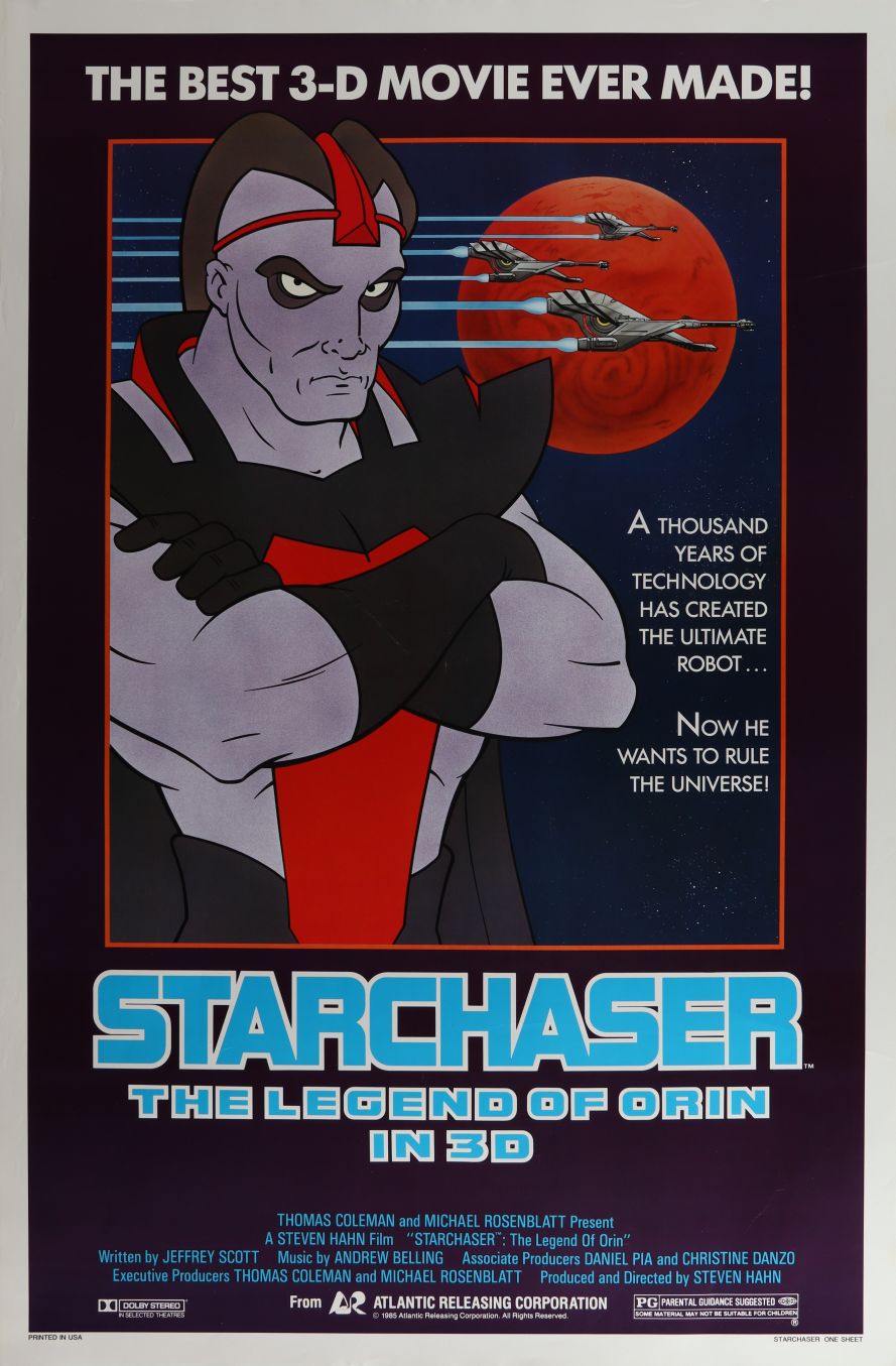 Starchaser: The Legend of Orin (1985) original theatrical movie poster - Style B