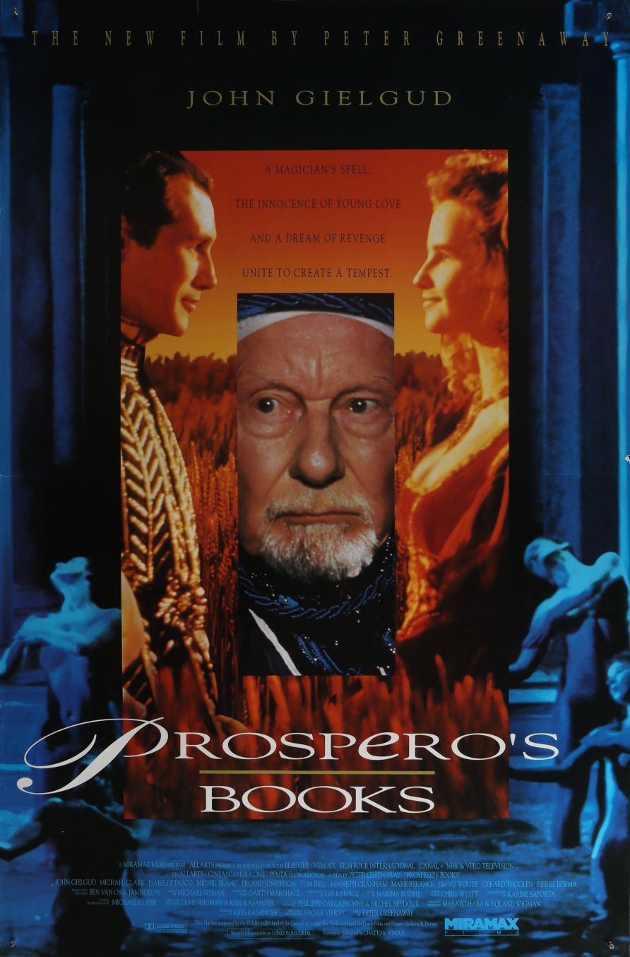 Prospero's Books (1993) original theatrical movie poster - Final