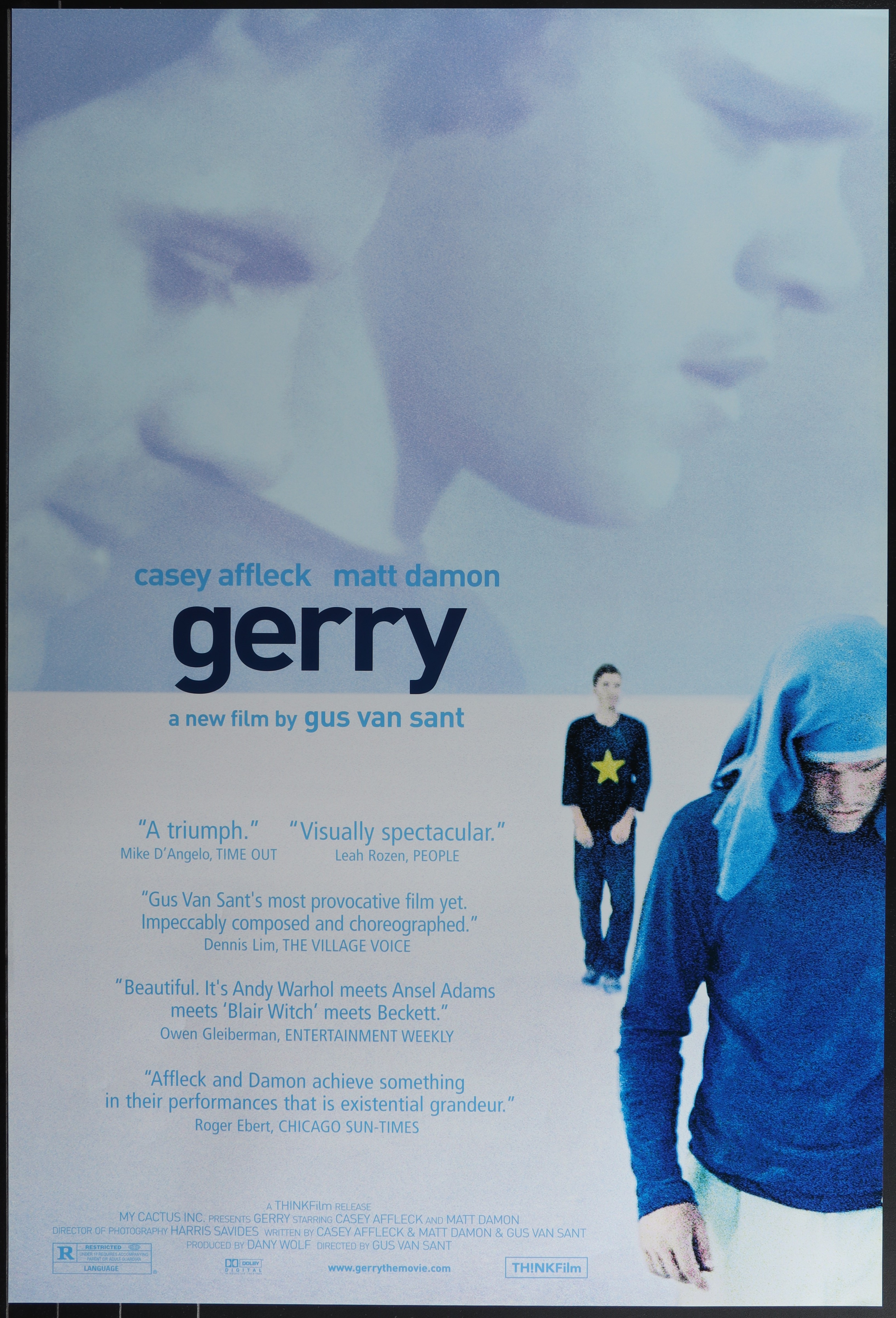 Gerry (2002) original theatrical movie poster - Final
