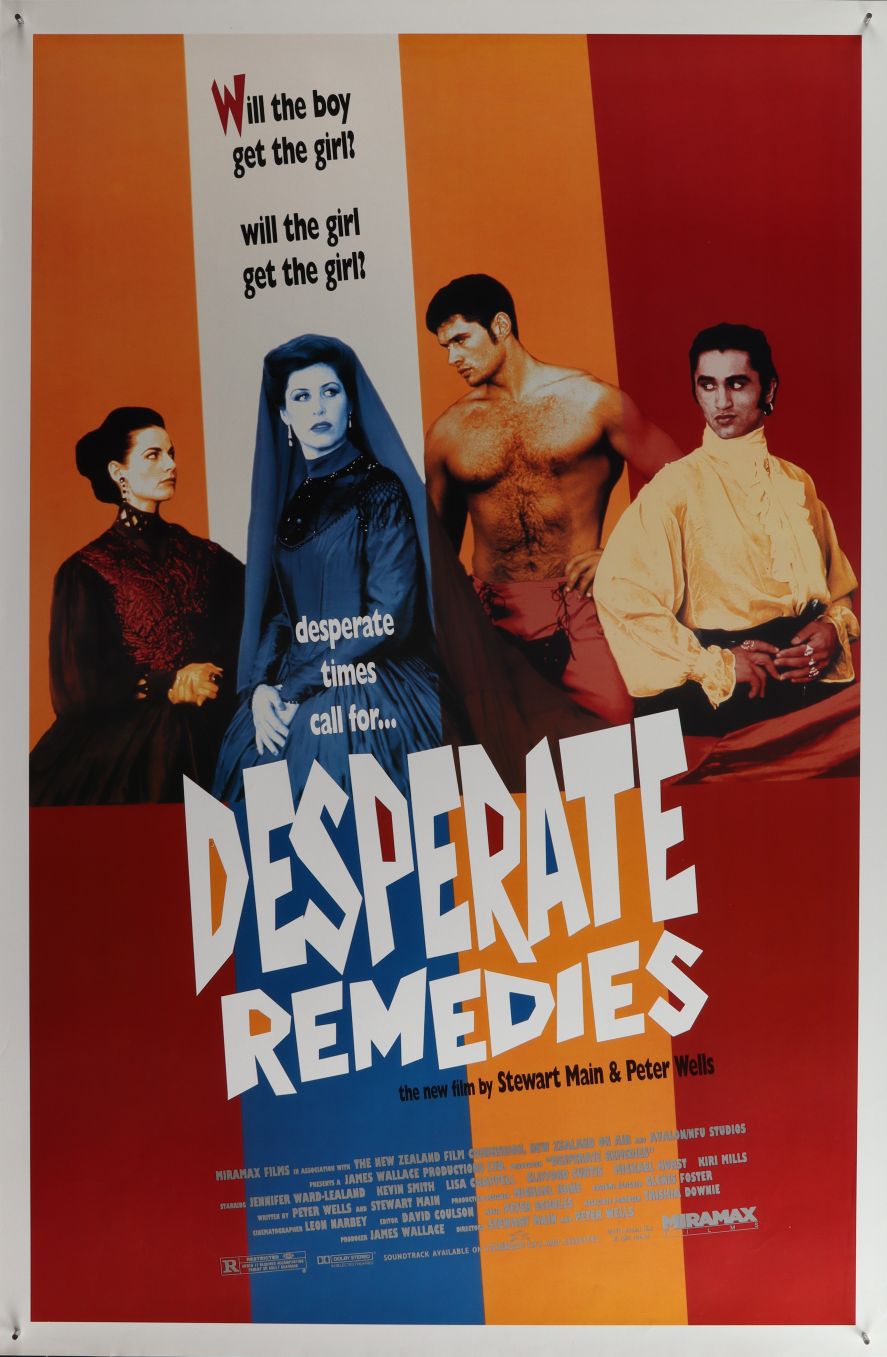 Desperate Remedies (1994) original theatrical movie poster - Final