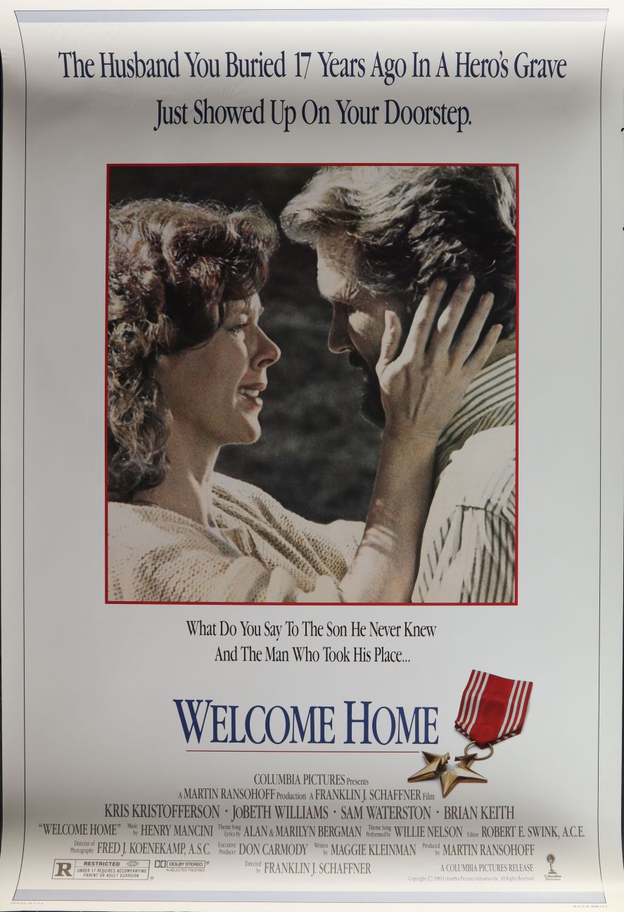 Welcome Home (1989) original theatrical movie poster - Final