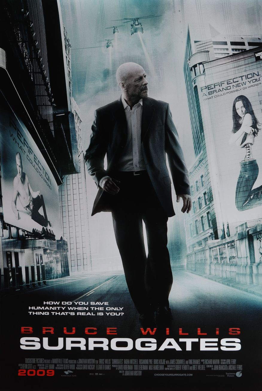 Surrogates (2009) original theatrical movie poster - International Final