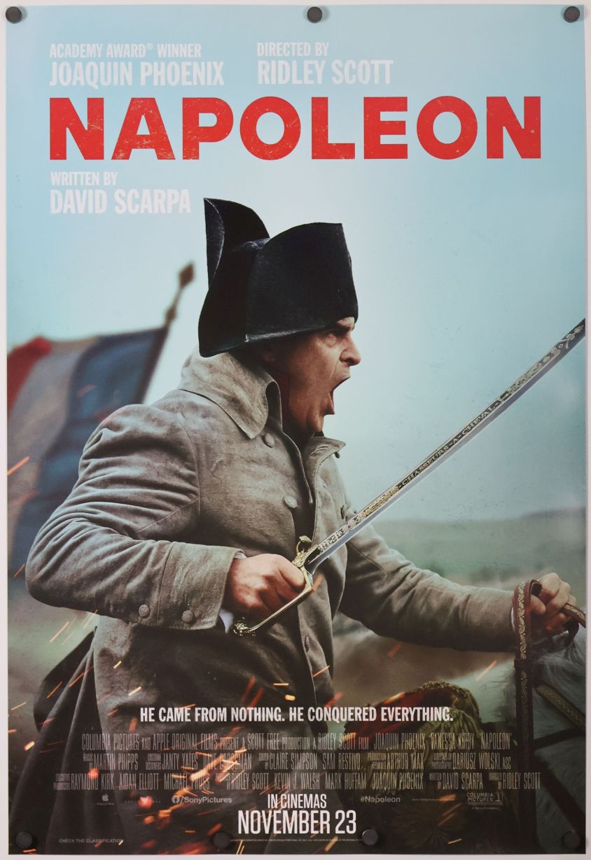Napoleon (2023) original theatrical movie poster - International Final