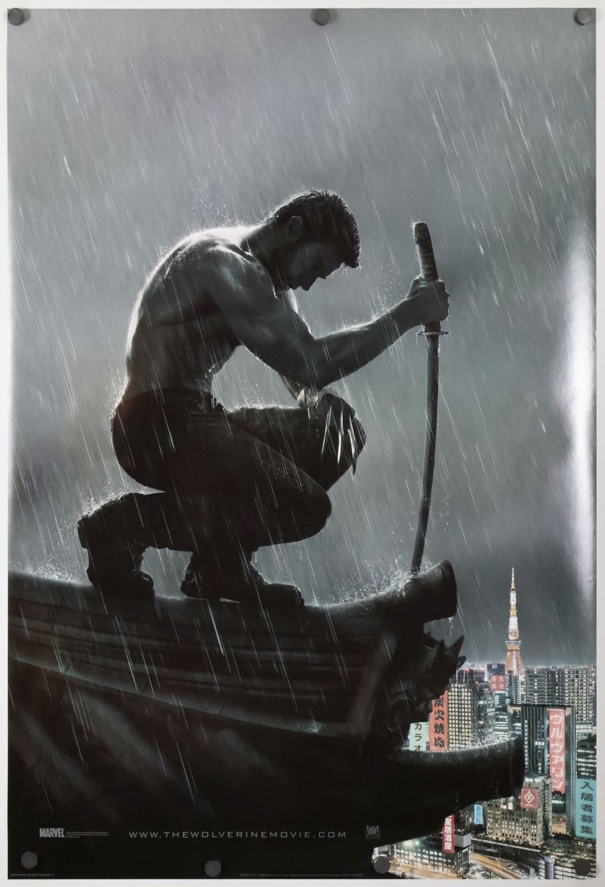 The Wolverine (2013) original theatrical movie poster - International Style B