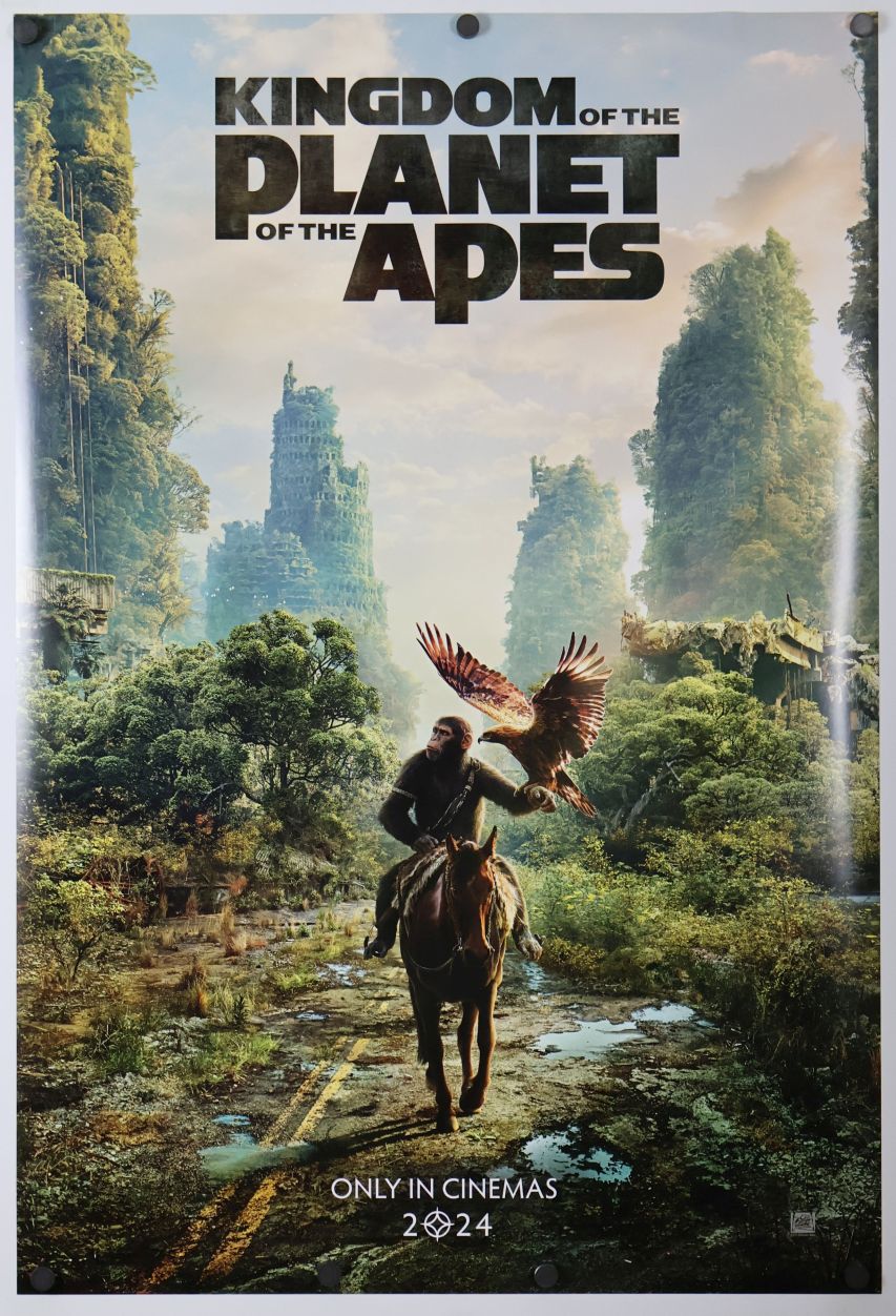 Kingdom of the Planet of the Apes (2024) original theatrical movie poster - International Advance