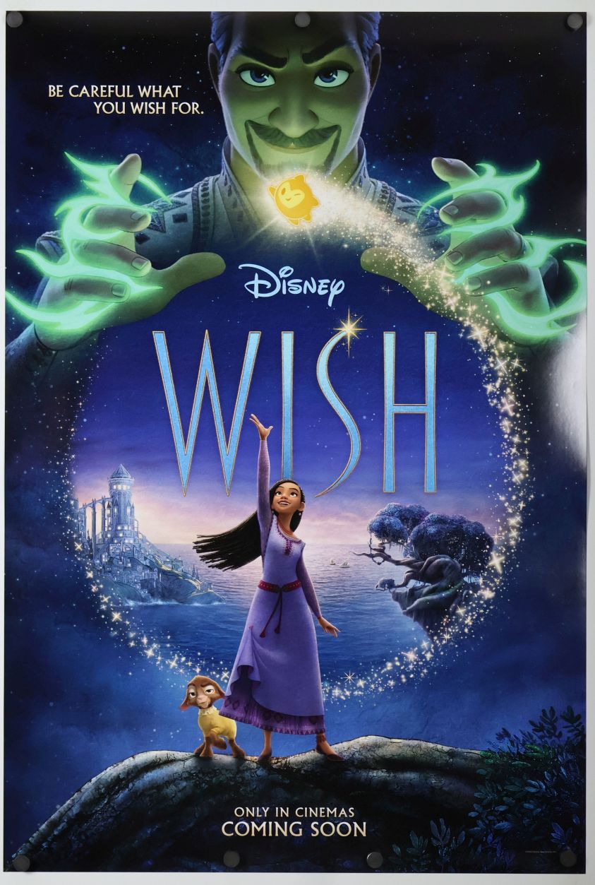 Wish (2023) original theatrical movie poster - International Final