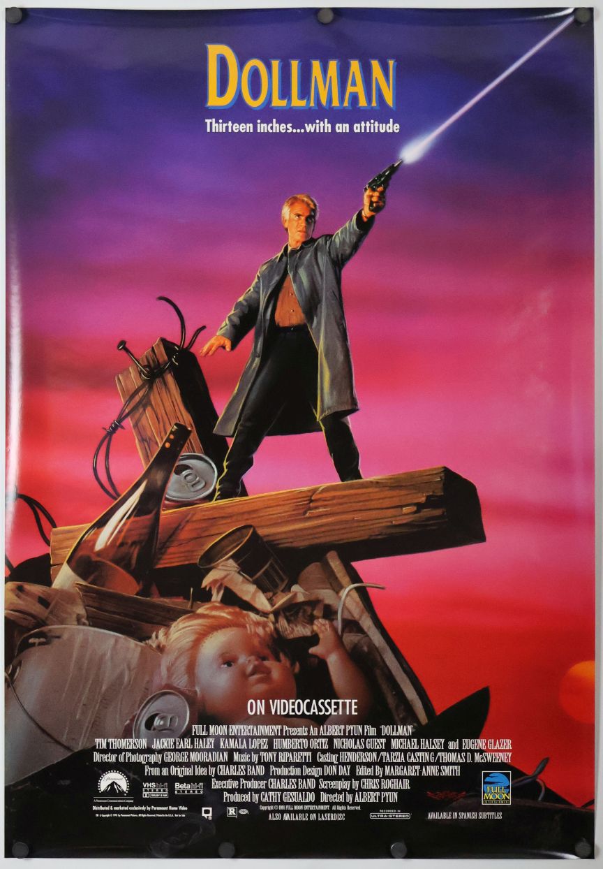 Dollman (1991) original theatrical movie poster - Video