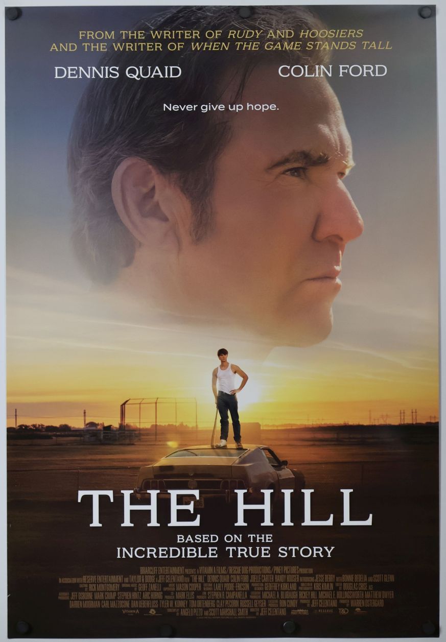The Hill (2023) original theatrical movie poster - Final