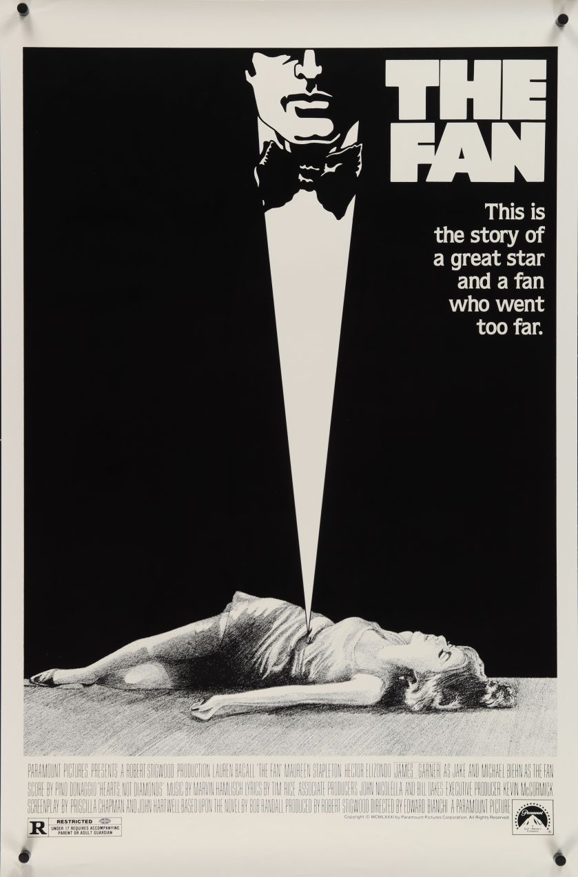 The Fan (1981) original theatrical movie poster - Final