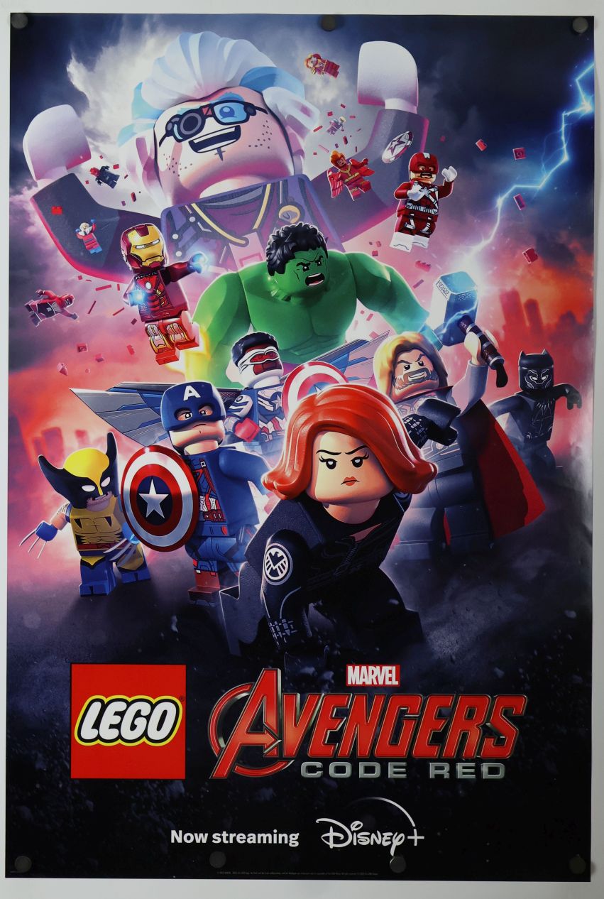 Lego Marvel Avengers: Code Red (2023) original theatrical movie poster - Final