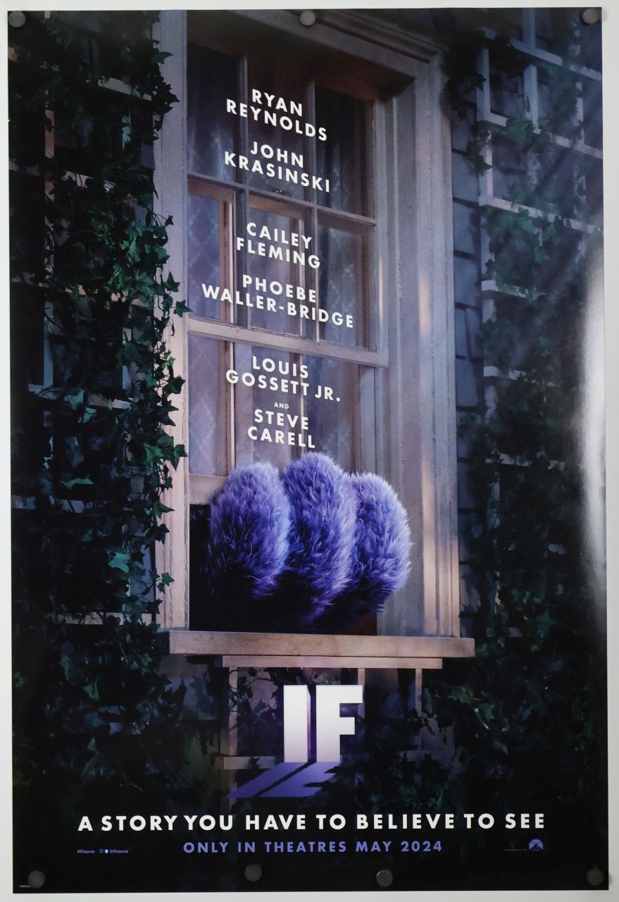 IF (2024) original theatrical movie poster - Advance