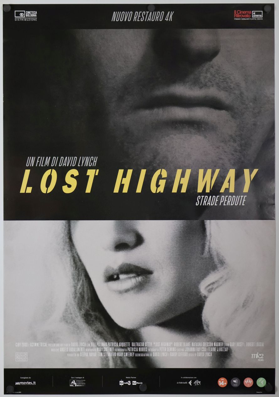 Lost Highway (2023) original theatrical movie poster - Re-Release