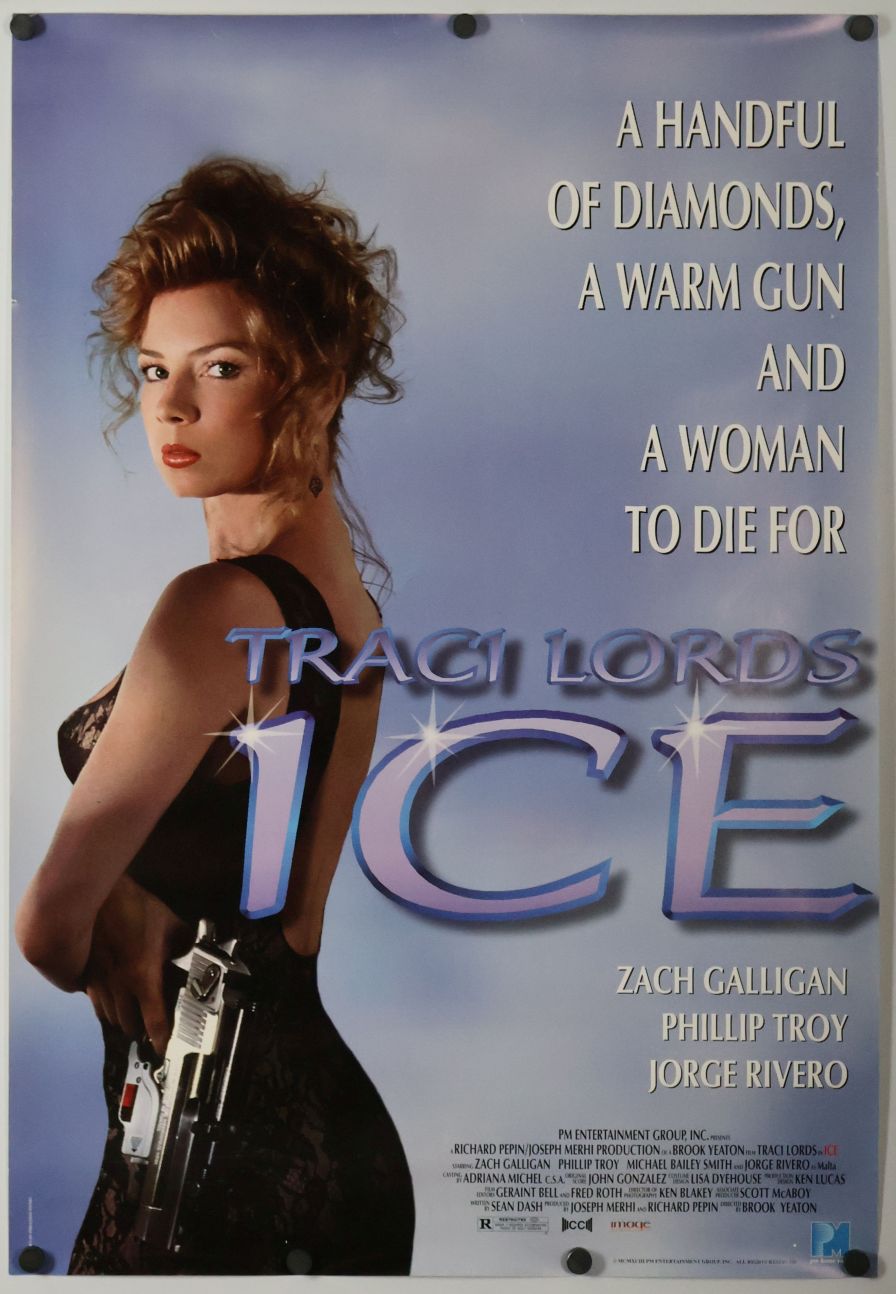 Ice (1994) original theatrical movie poster - Video
