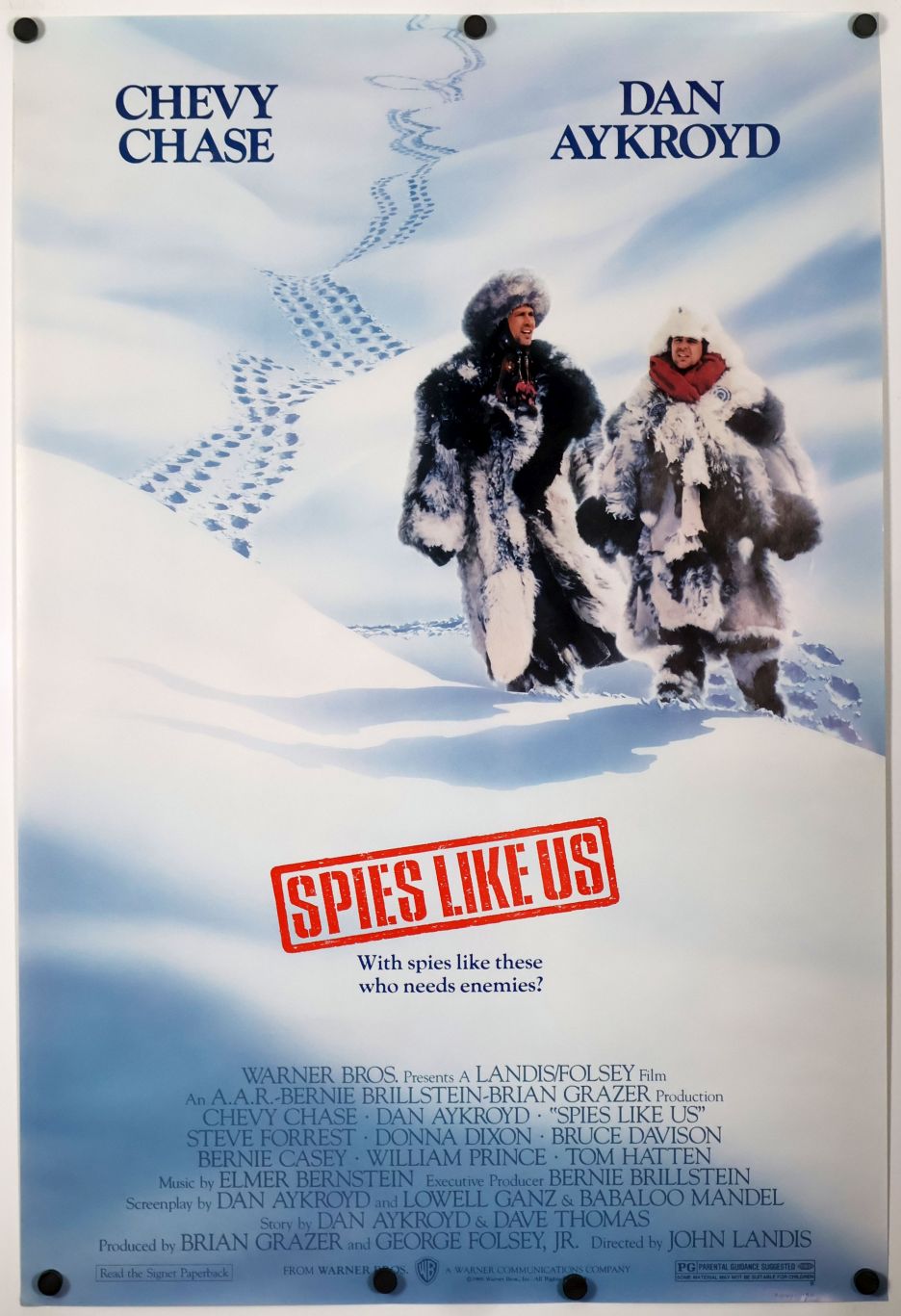 Spies Like Us (1985) original theatrical movie poster - Final