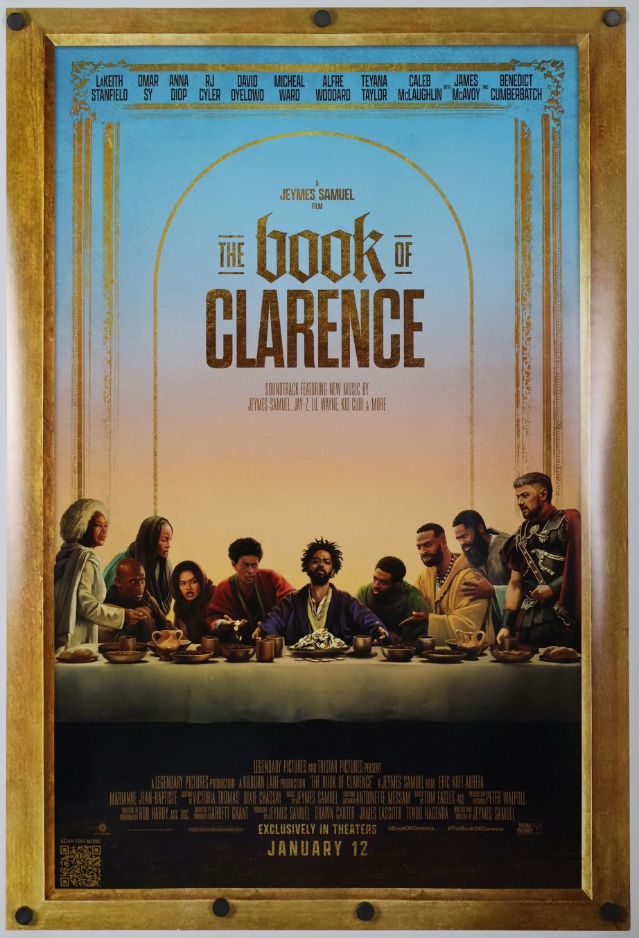 The Book of Clarence (2024) original theatrical movie poster - Final