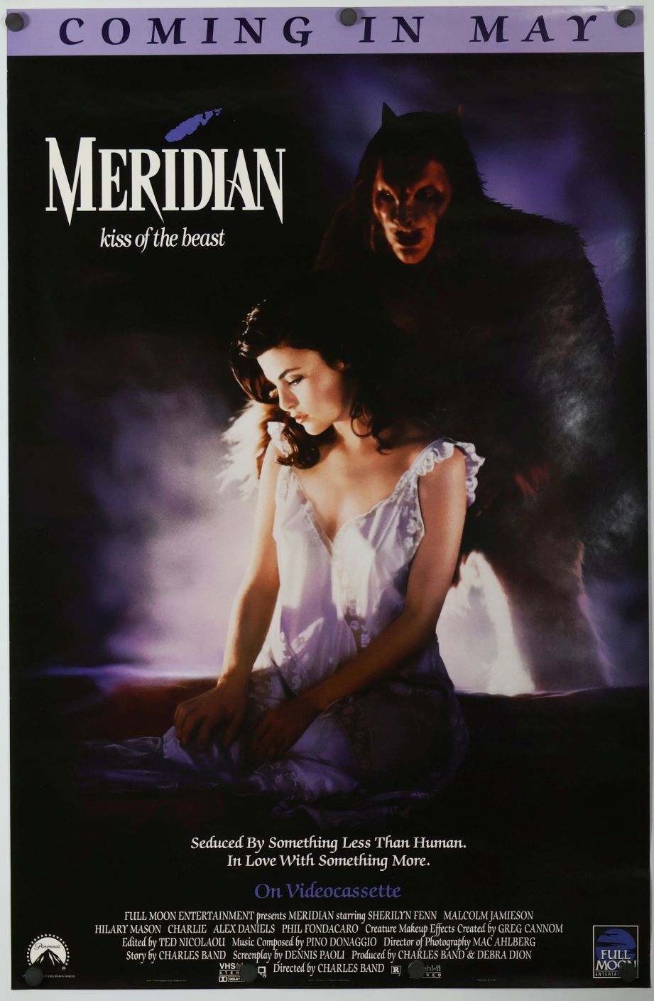 Meridian (1990) original theatrical movie poster - Video