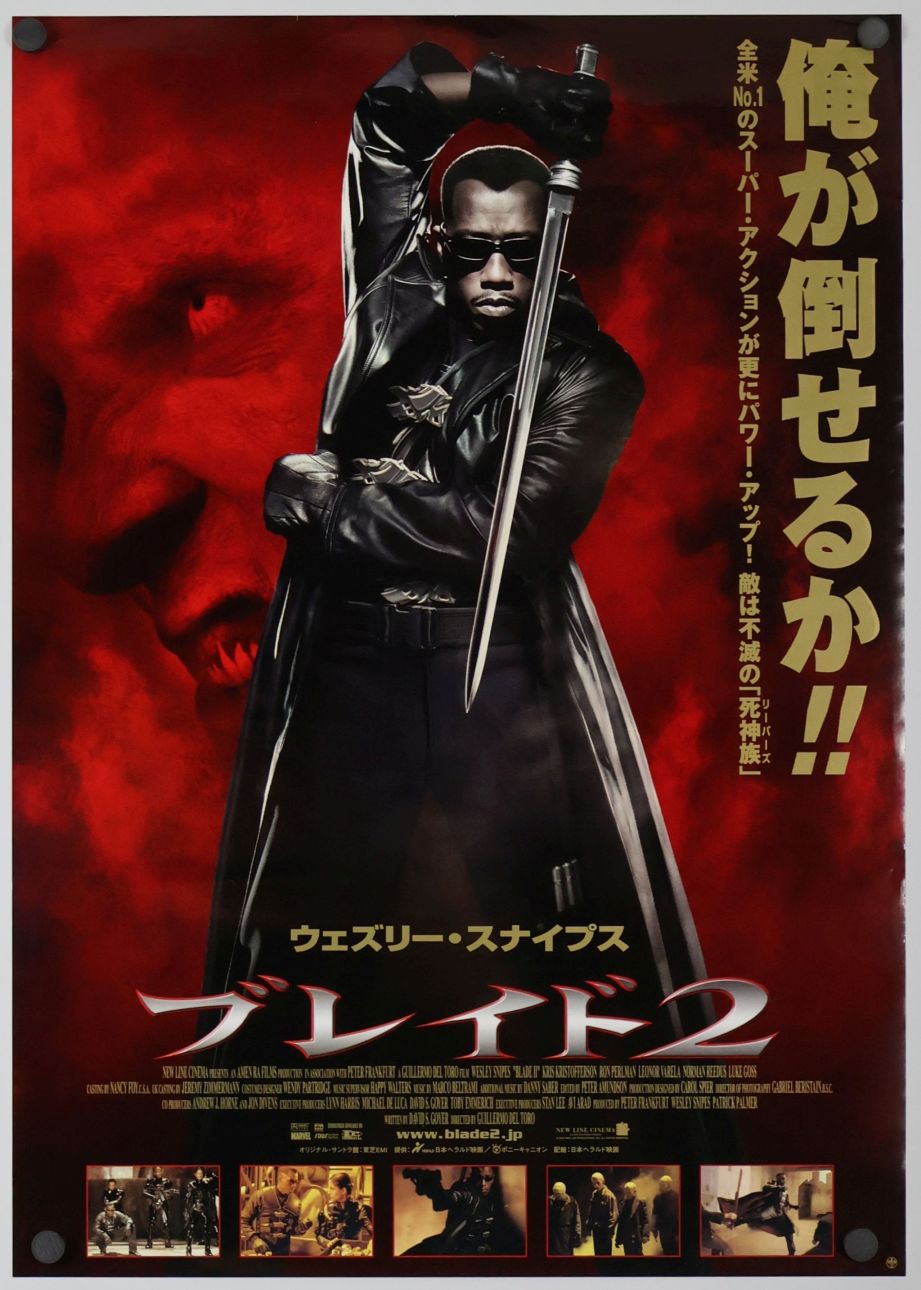 Blade II (2002) original theatrical movie poster - Final