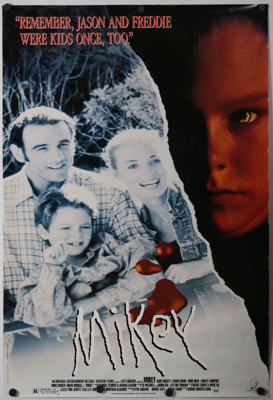 Mikey (1992) original theatrical movie poster - Video