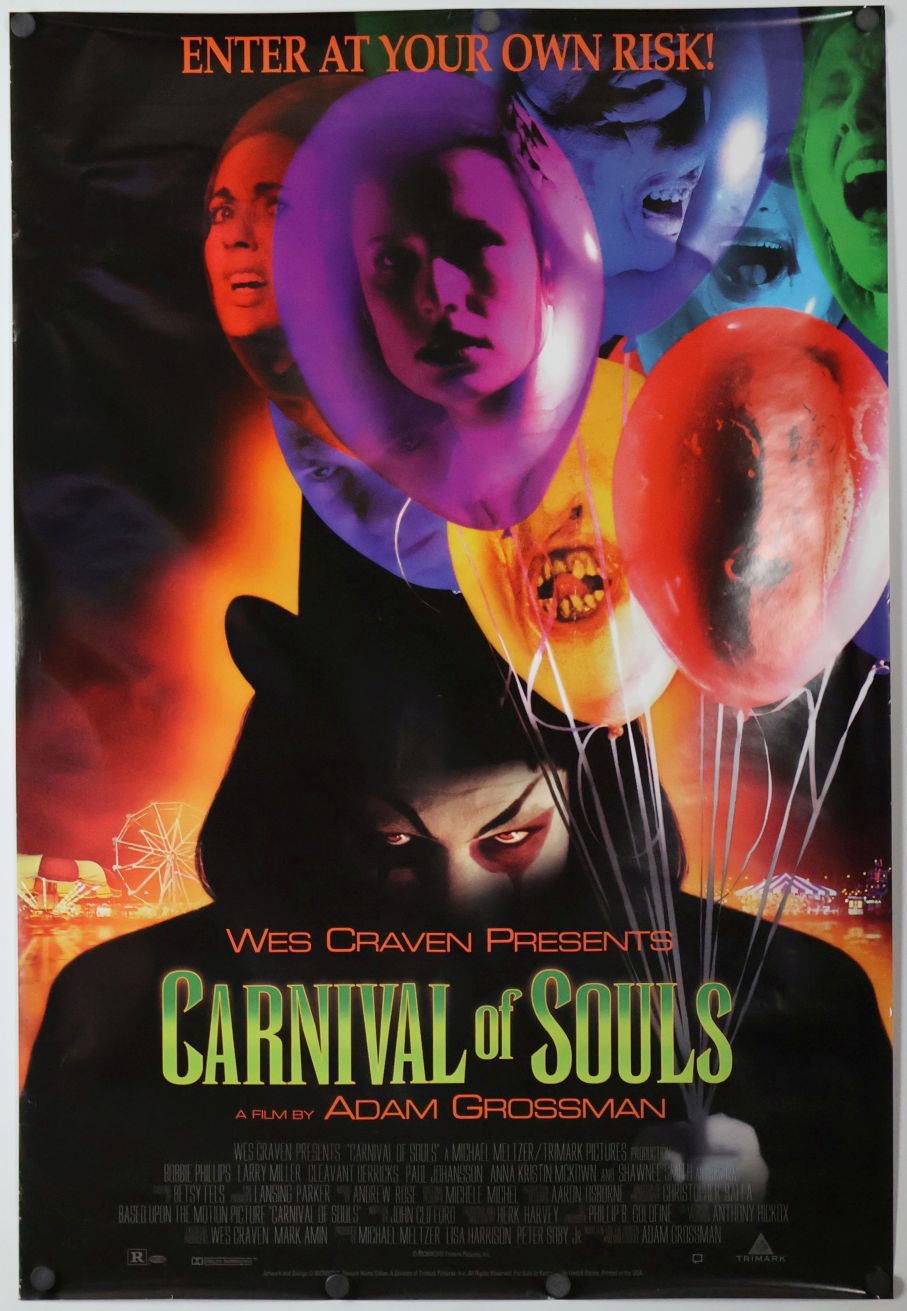 Carnival of Souls (1998) original theatrical movie poster - Video